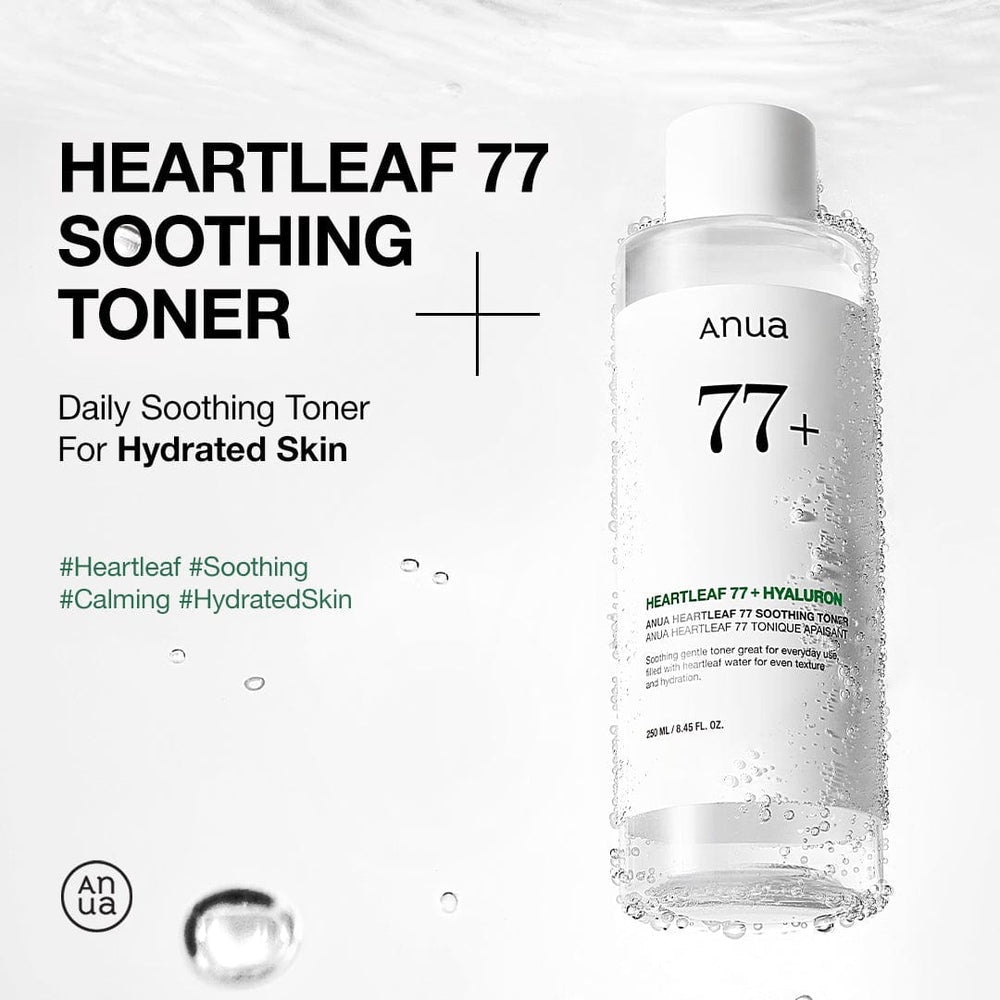 Anua Heartleaf 77% Soothing Toner Calming & Hydrating Redness Relief 40ML