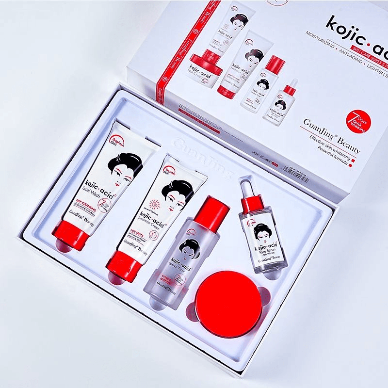 GuanJing Beauty Kojic Acid Skin Care Series 5 Piece Set
Regular
