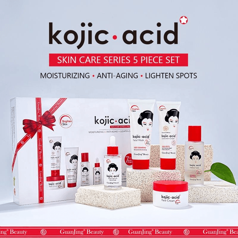 GuanJing Beauty Kojic Acid Skin Care Series 5 Piece Set
Regular