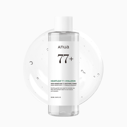 Anua Heartleaf 77% Soothing Toner Calming & Hydrating Redness Relief 40ML